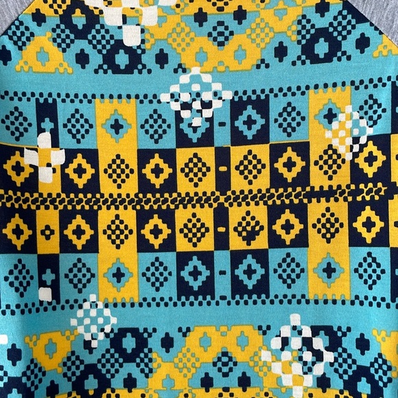 LLR - Abstract Printed Randy Top-#0288 - Picture 8 of 12